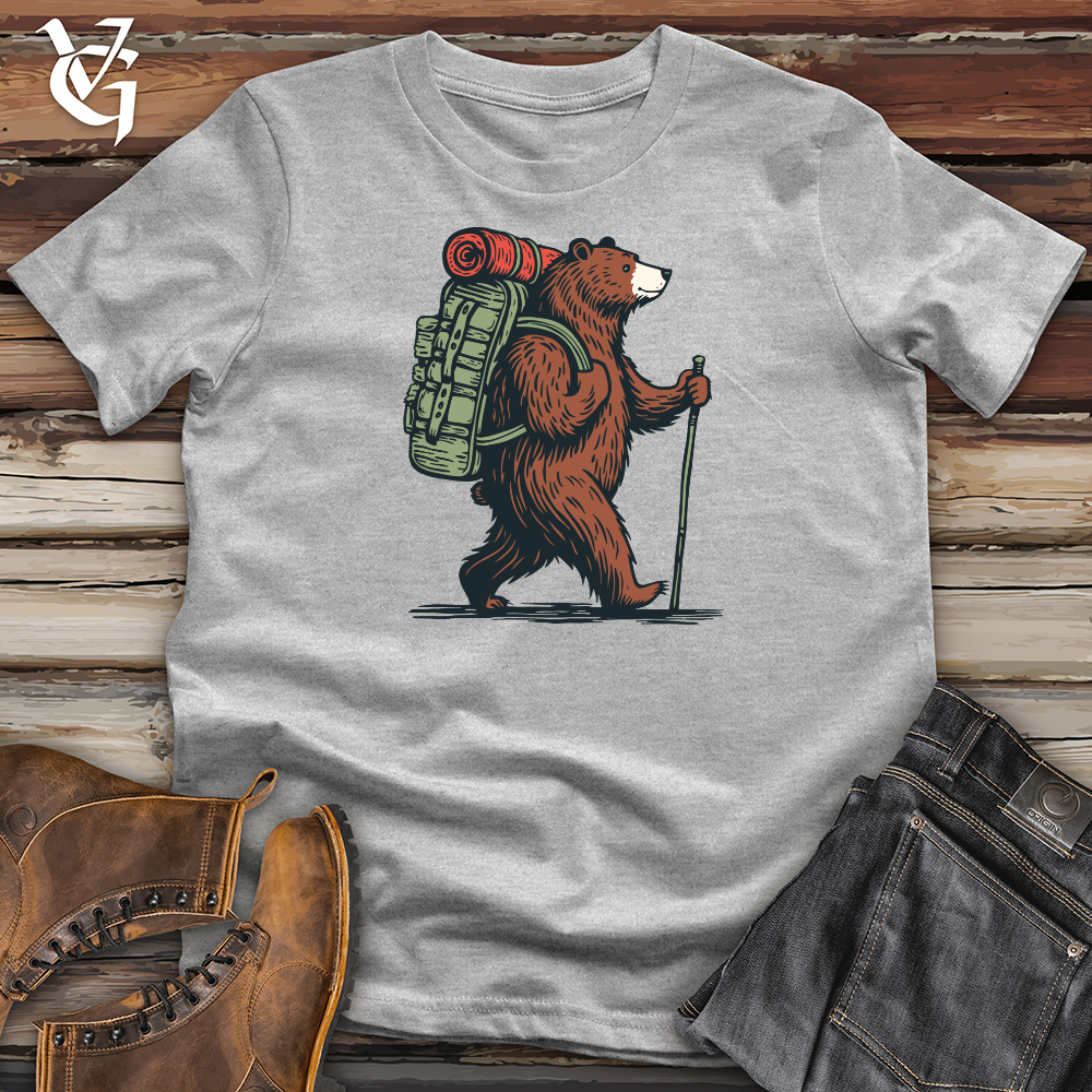 Hiking Bear Cotton Tee