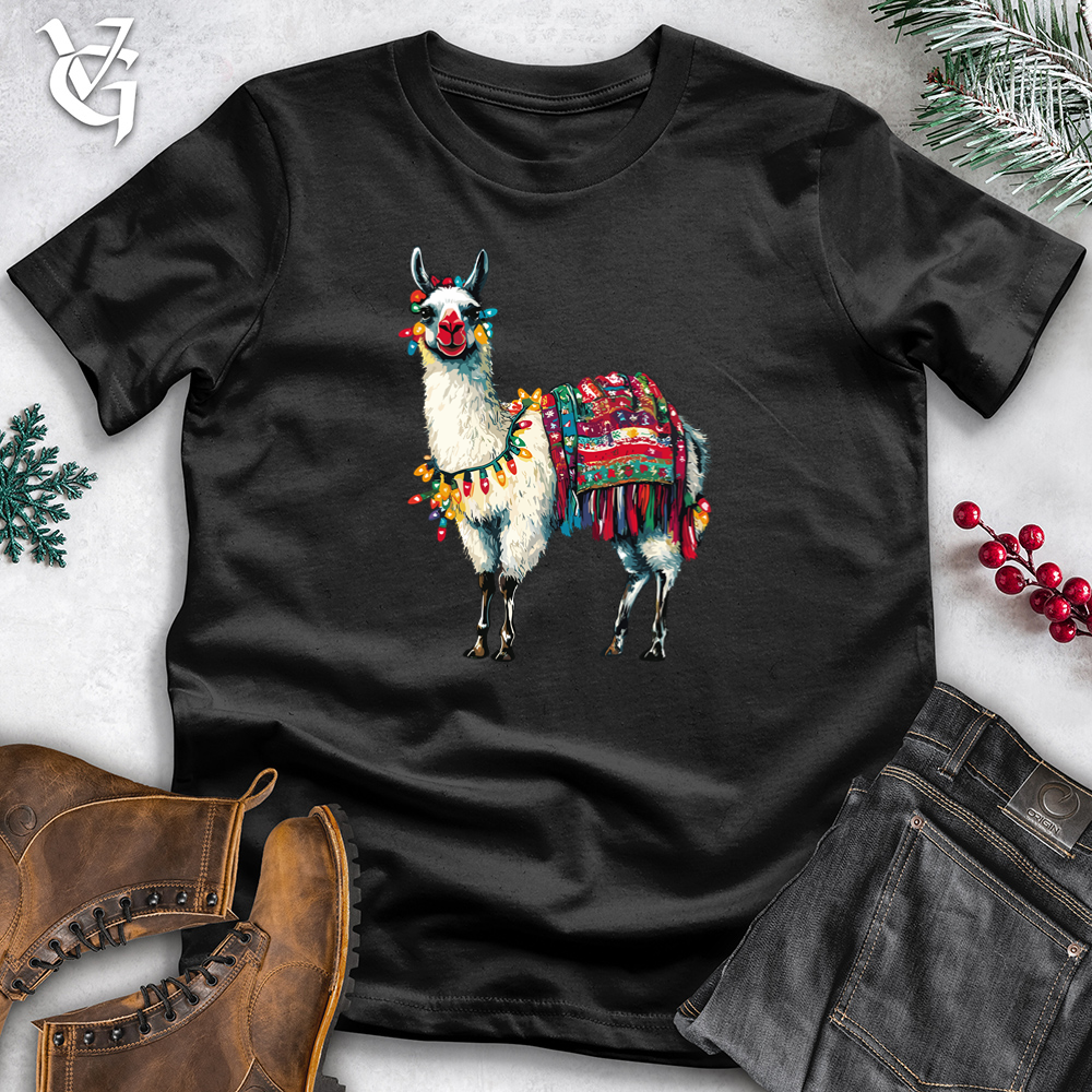 Llama Lights Cotton Tee