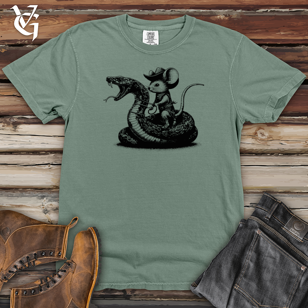 Mouse Snake Cowboy Heavy Cotton Comfort Colors Tee