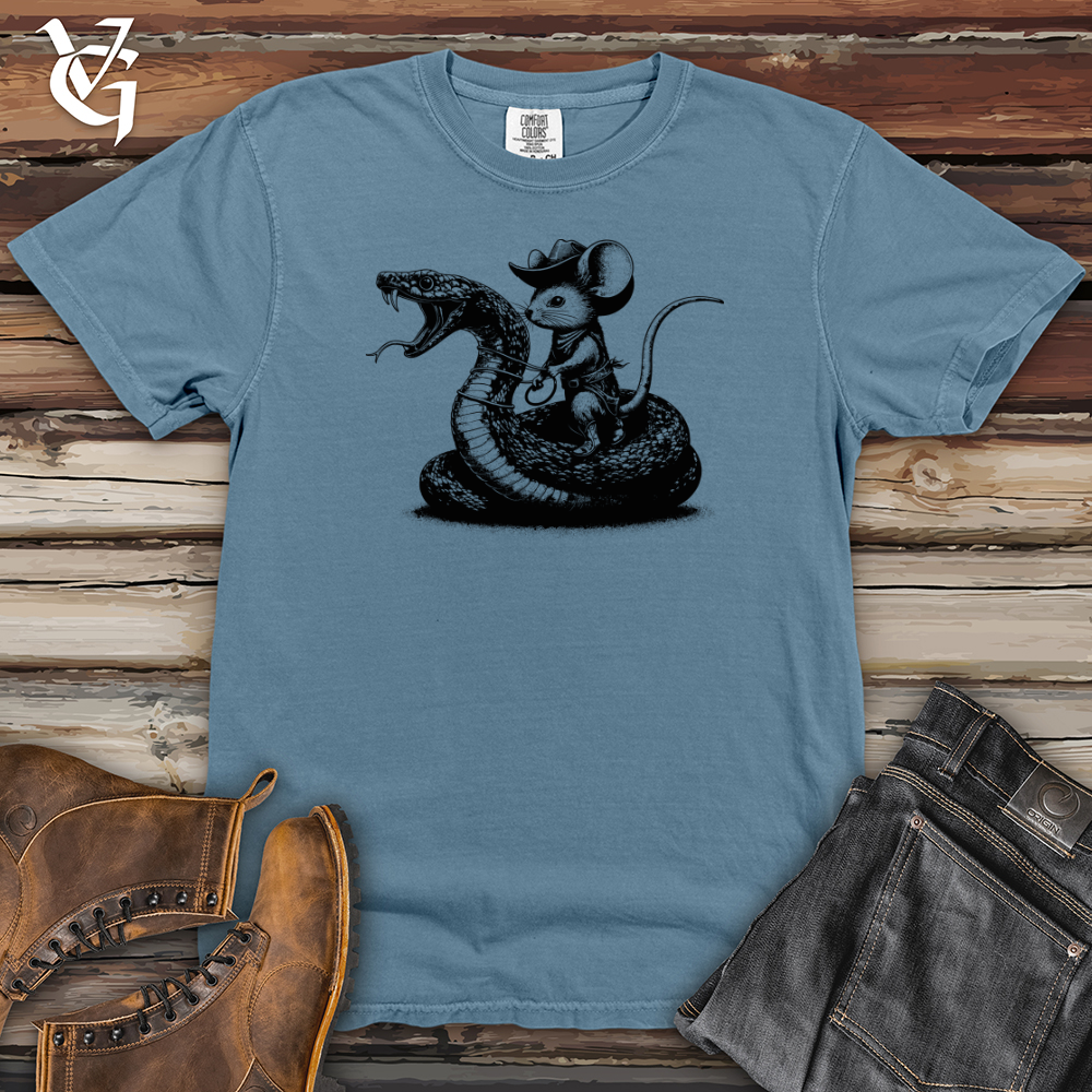 Mouse Snake Cowboy Heavy Cotton Comfort Colors Tee