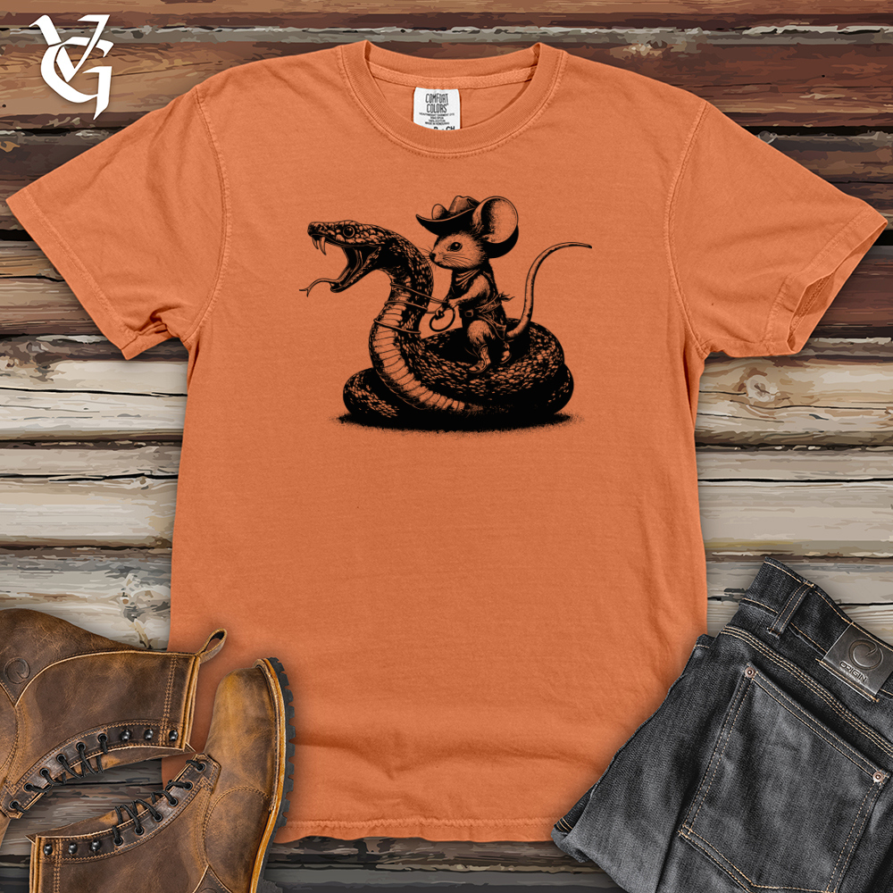 Mouse Snake Cowboy Heavy Cotton Comfort Colors Tee