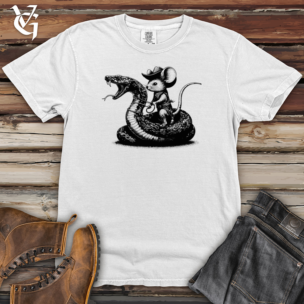 Mouse Snake Cowboy Heavy Cotton Comfort Colors Tee