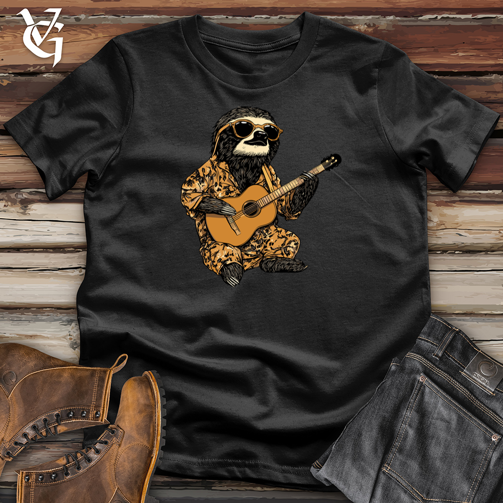 Sloth Guitar Serenade Cotton Tee