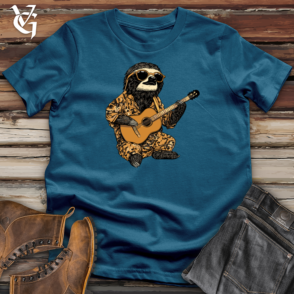 Sloth Guitar Serenade Cotton Tee