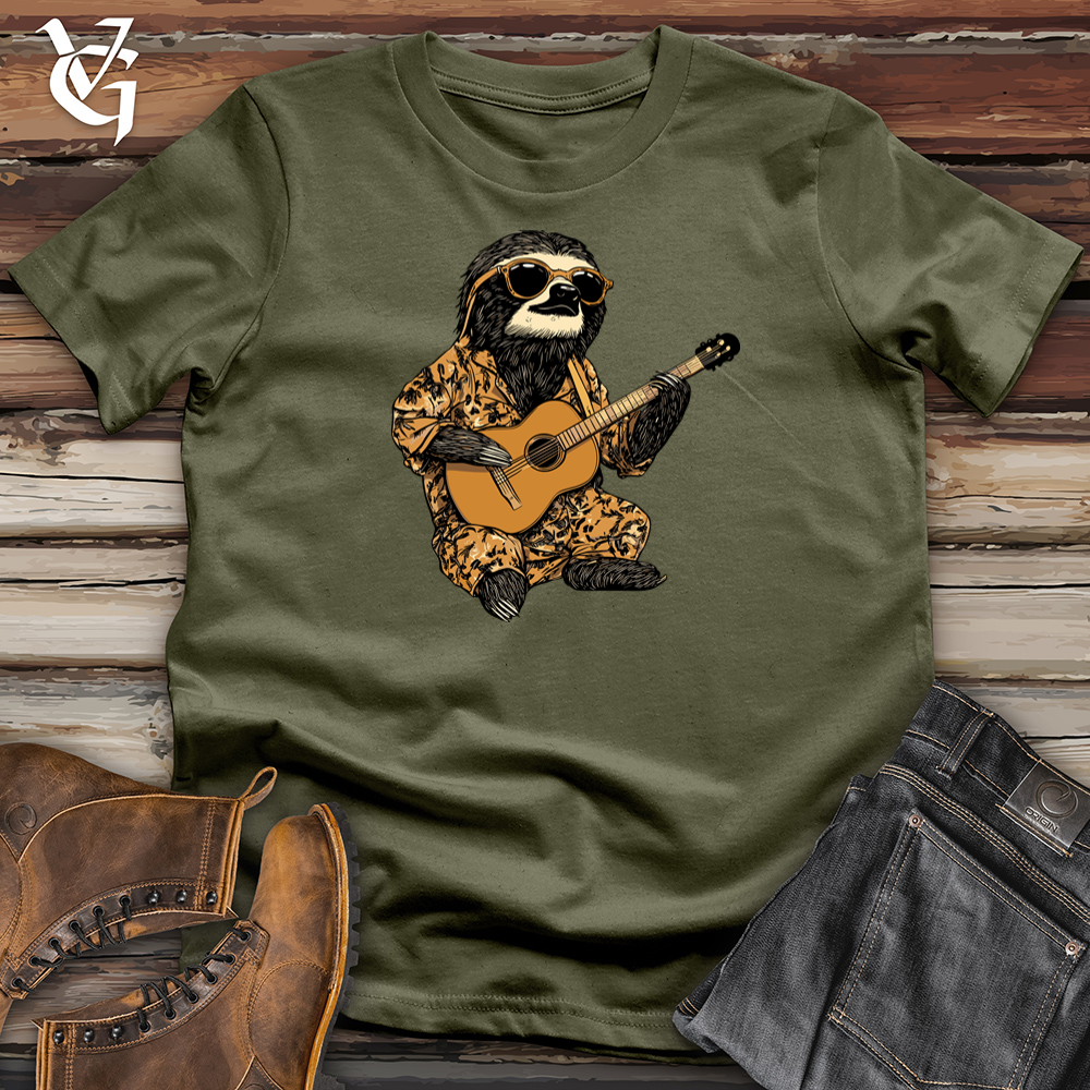Sloth Guitar Serenade Cotton Tee