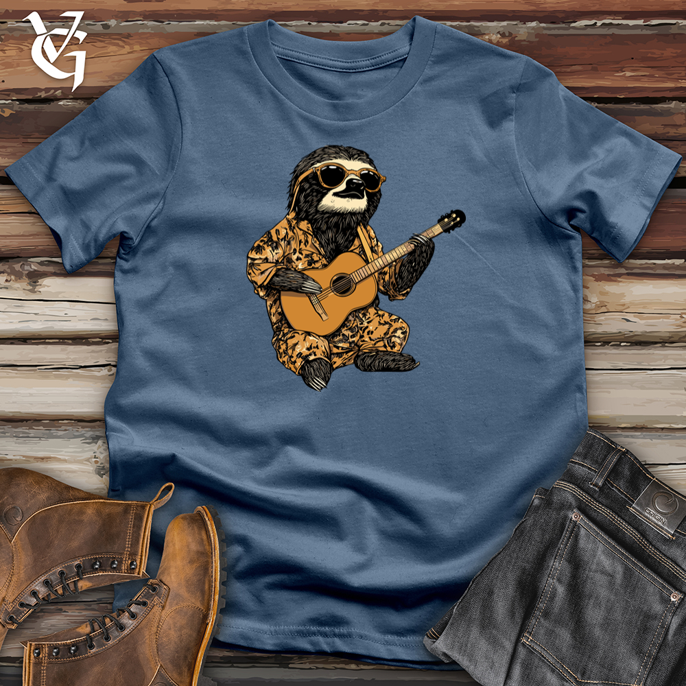 Sloth Guitar Serenade Cotton Tee