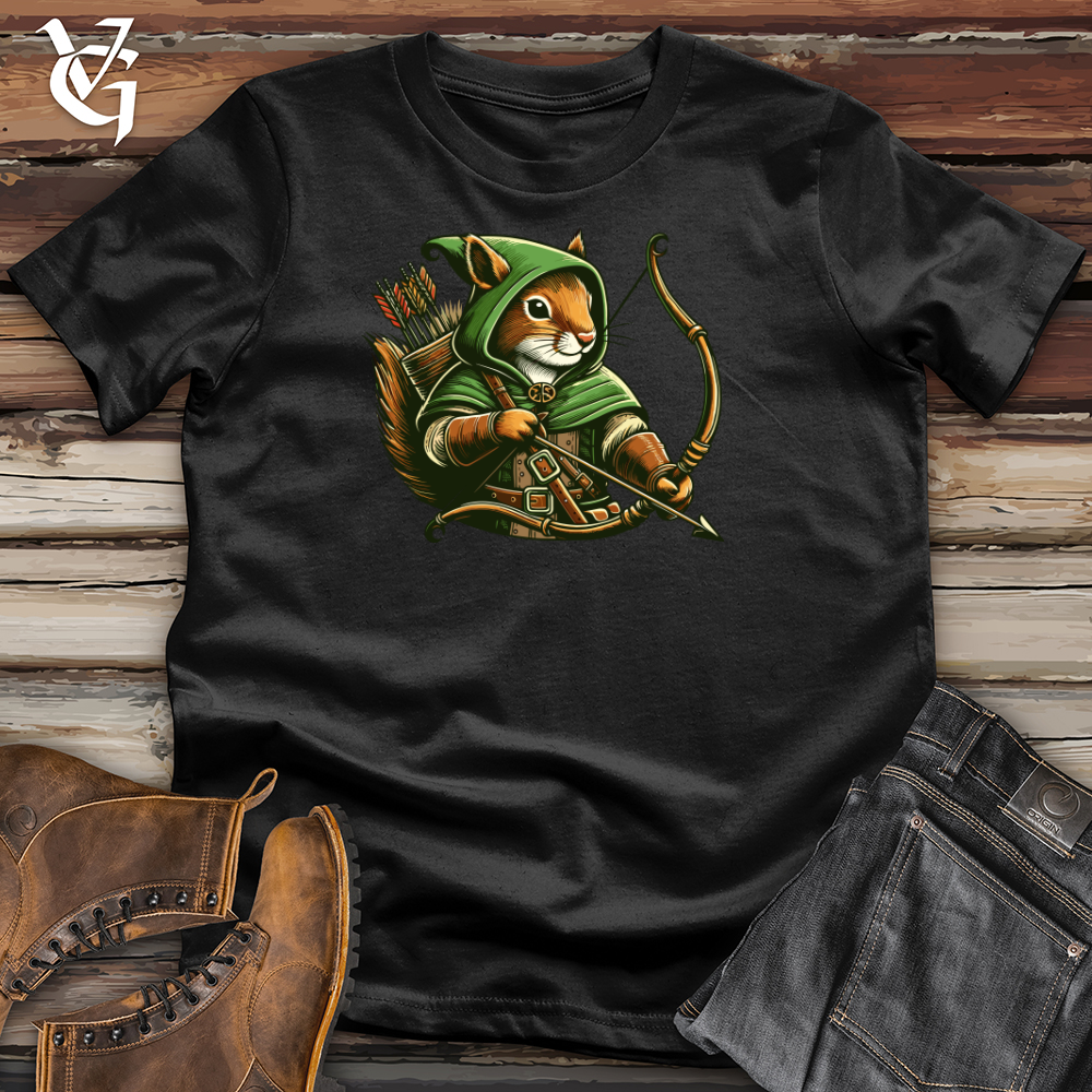 Adventurous Archer Squirrel Softstyle Tee