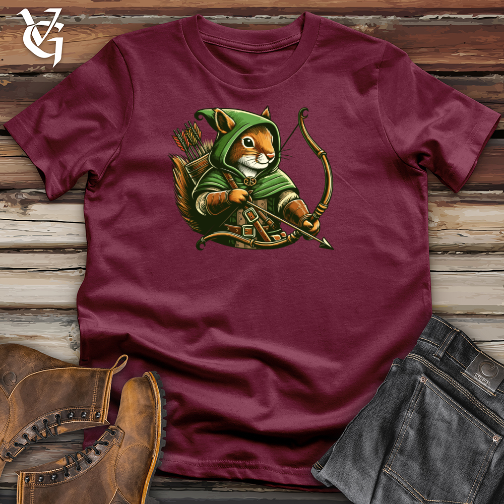 Adventurous Archer Squirrel Softstyle Tee