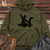 Bigfoot with Hilarious Loch Ness Monster Midweight Hooded Sweatshirt