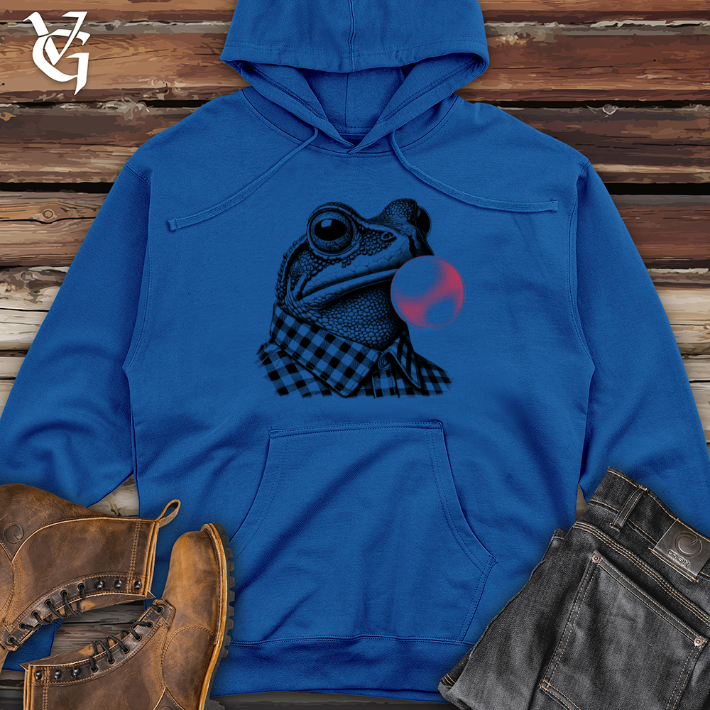 Frog Bubble Gum Midweight Hooded Sweatshirt