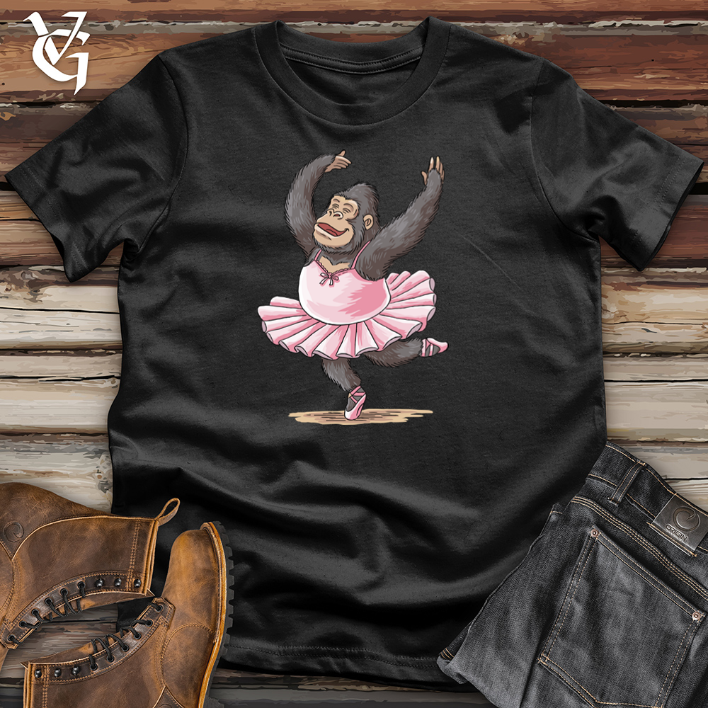 Gorilla Ballerina Dancer Cotton Tee