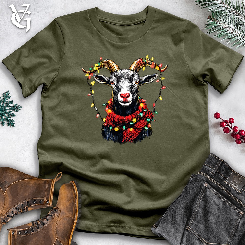 Mountain Goat Lights Cotton Tee