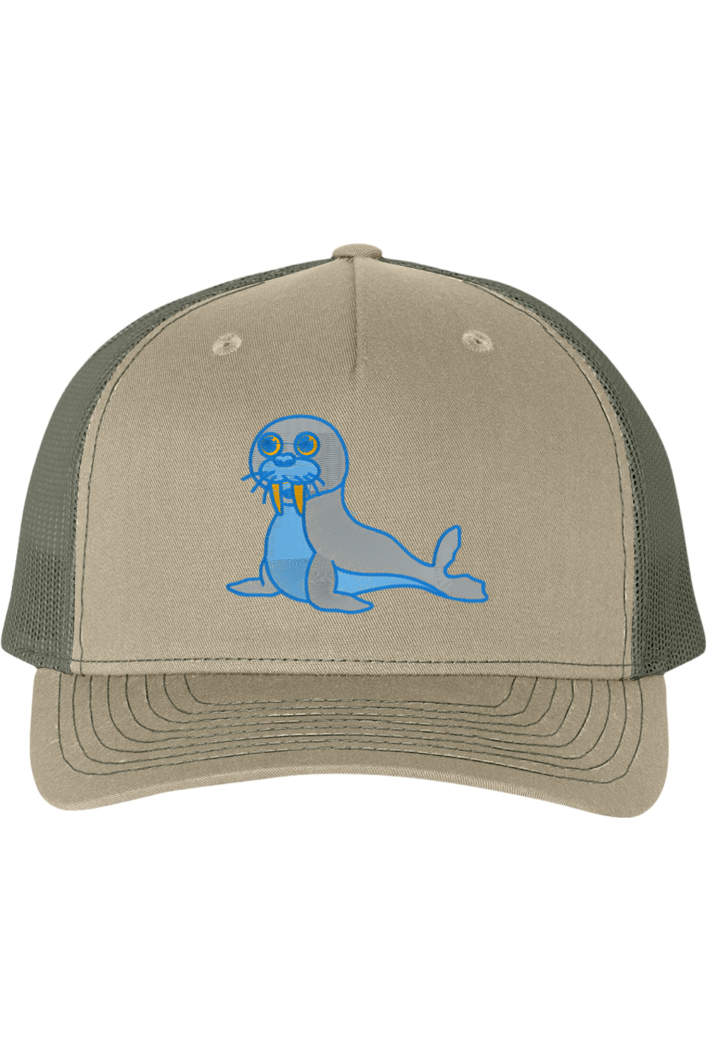 Sea Lion Embroidered Trucker Cap