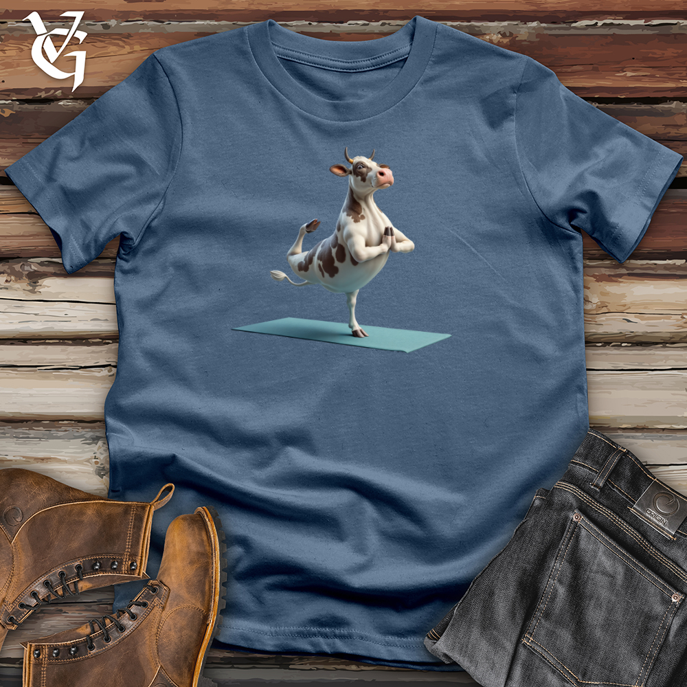 Yoga Cow Cotton Tee