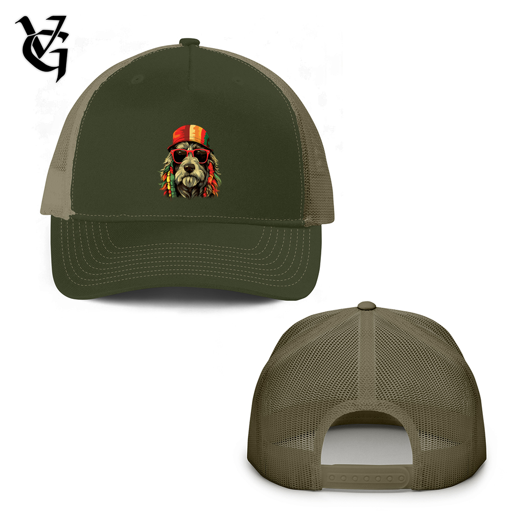 Reggae Pooch Vibes Trucker Hat