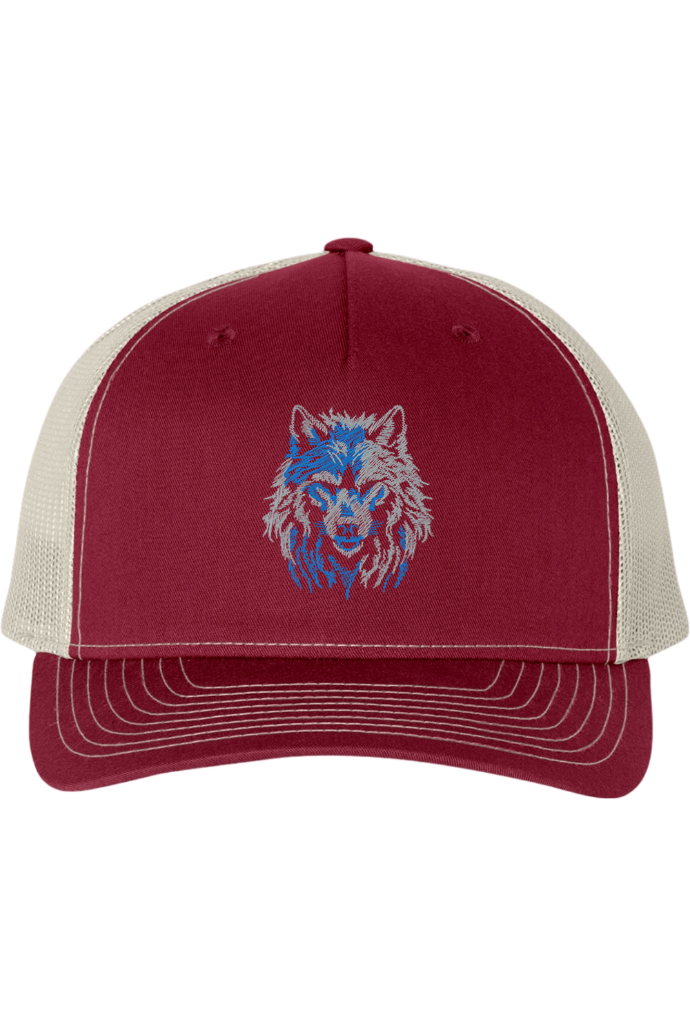 Northern Wolf Embroidered Trucker Cap