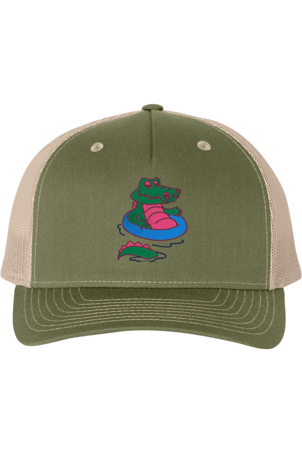 Gator Chillin Embroidered Trucker Cap