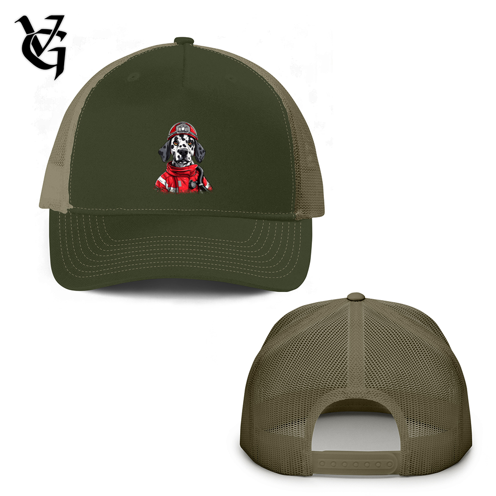 Dalmatian Fire Rescue Trucker Hat