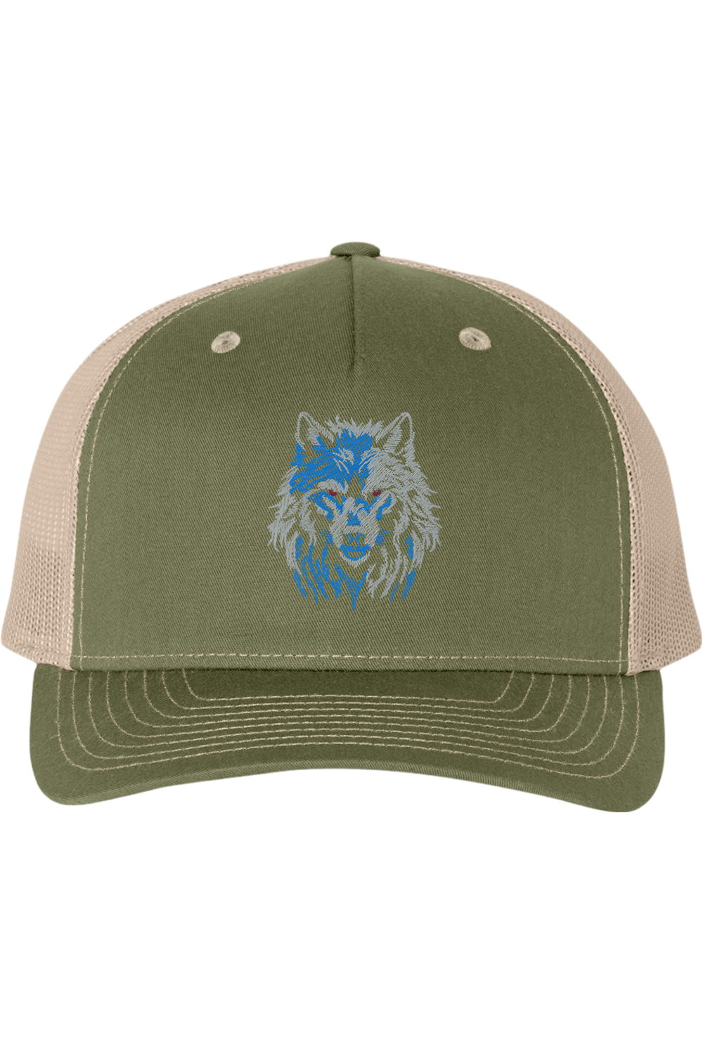 Northern Wolf Embroidered Trucker Cap