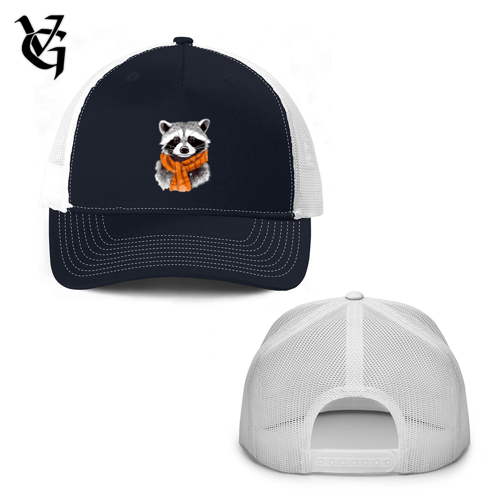 Raccoon Chief Trucker Hat