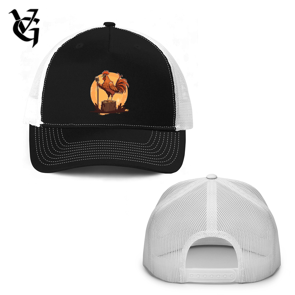 Chicken Rockstar Trucker Hat