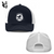Nevermore White Winter Raven Trucker Hat