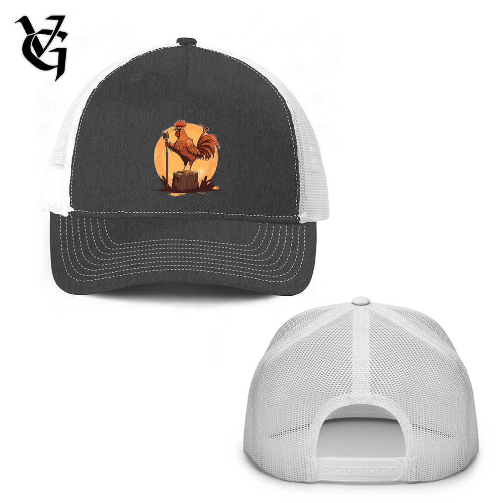 Chicken Rockstar Trucker Hat