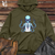 Viking Goods Analytical Octopus Midweight Hooded Sweatshirt Army / L