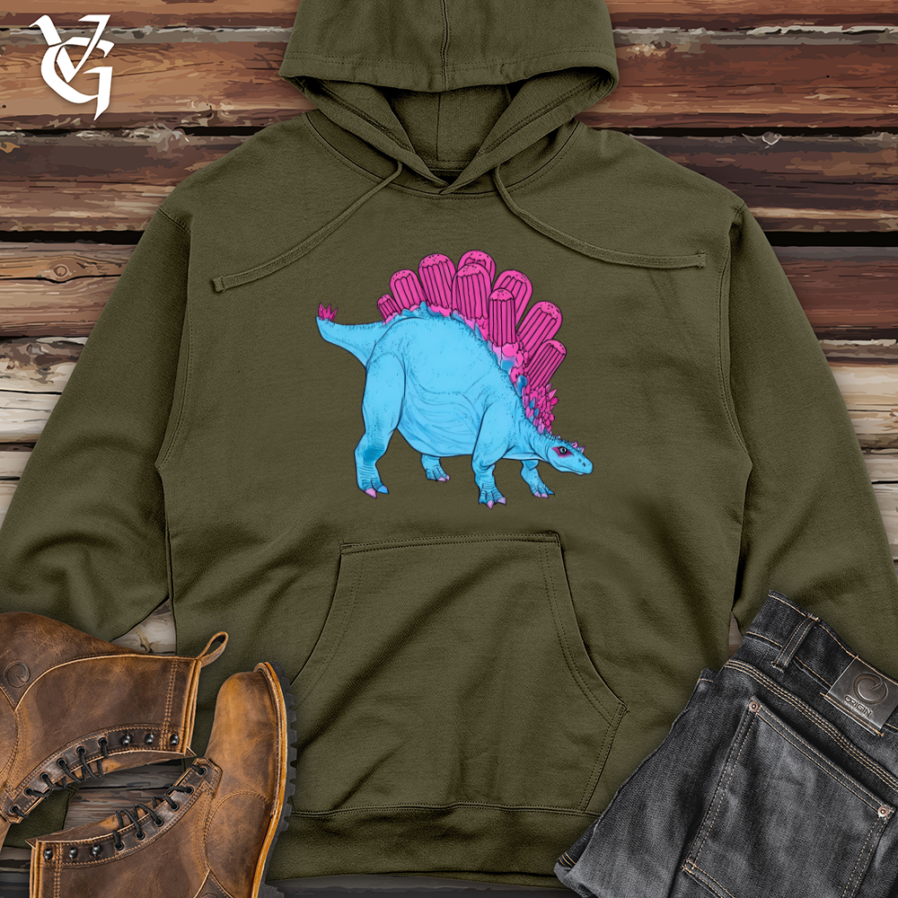Viking Goods Ice Dino Midweight Hooded Sweatshirt Army / L