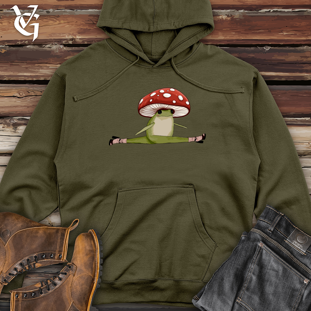 Viking Goods Lady Frog Midweight Hooded Sweatshirt Army / L