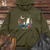 Viking Goods Otter Moonlight Swim Midweight Hooded Sweatshirt Army / L