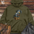 Viking Goods Parrot Pirate Loot Midweight Hooded Sweatshirt Army / L