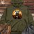 Viking Goods Raccoon Vigilante Midweight Hooded Sweatshirt Army / L