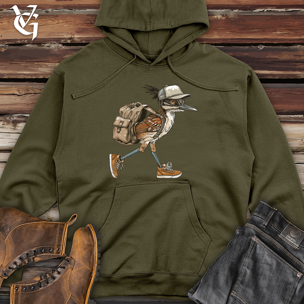 Viking Goods Roadrunner Hiking Trek Midweight Hooded Sweatshirt Army / L