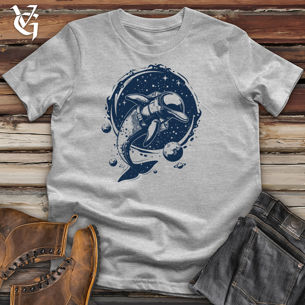 Viking Goods Astronaut Dolphin Odyssey Cotton Tee Ash / L