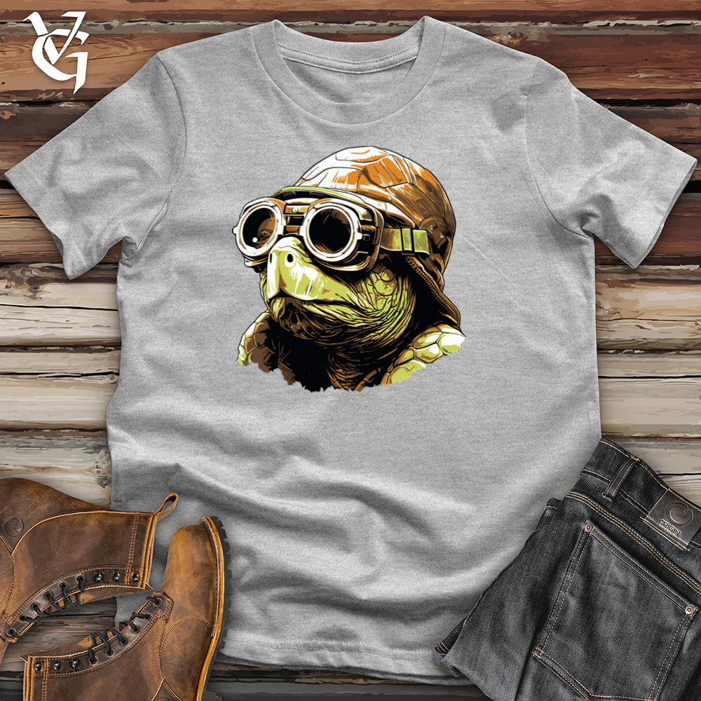 Viking Goods Aviator Shell Style Cotton Tee Ash / L