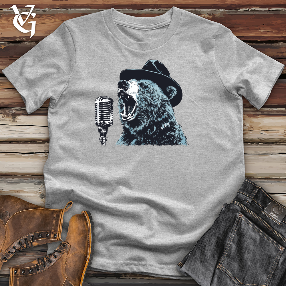 Viking Goods Blues Bear Serenade Cotton Tee Ash / L