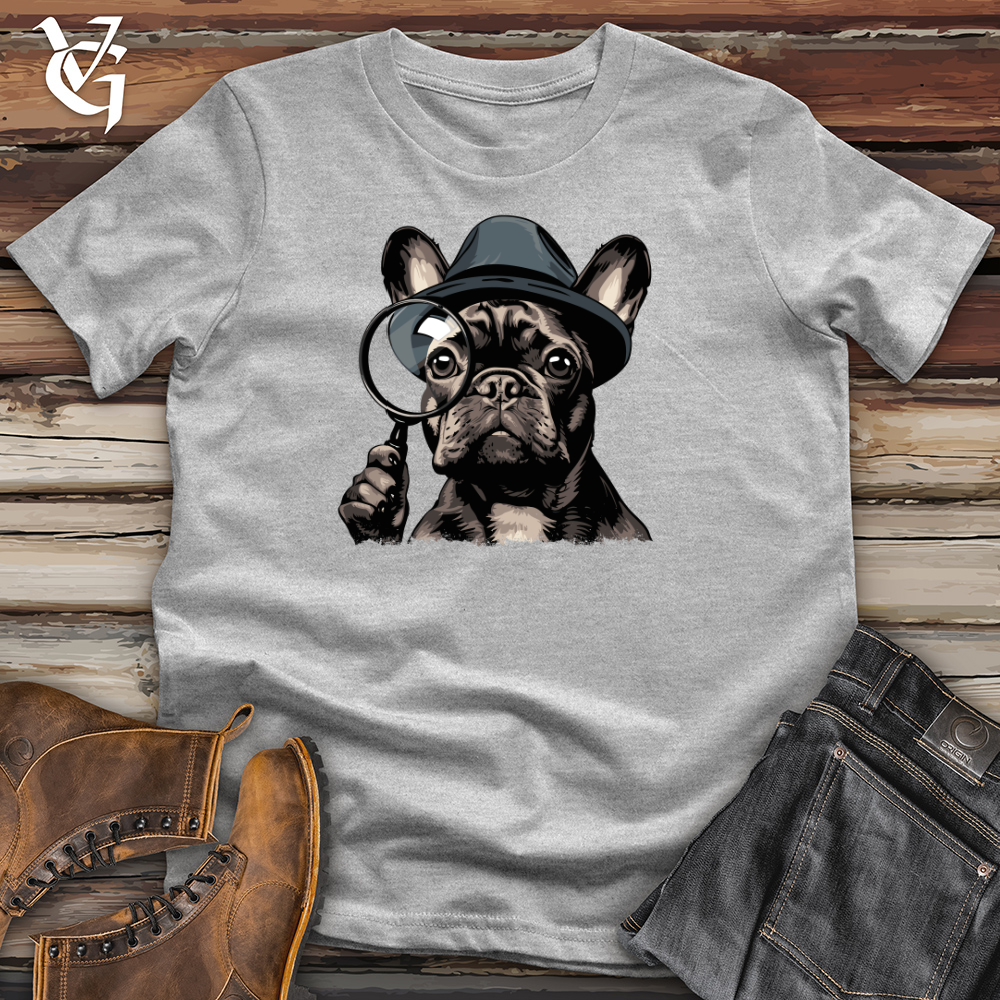 Viking Goods Bulldog Sleuth Search Cotton Tee Ash / L