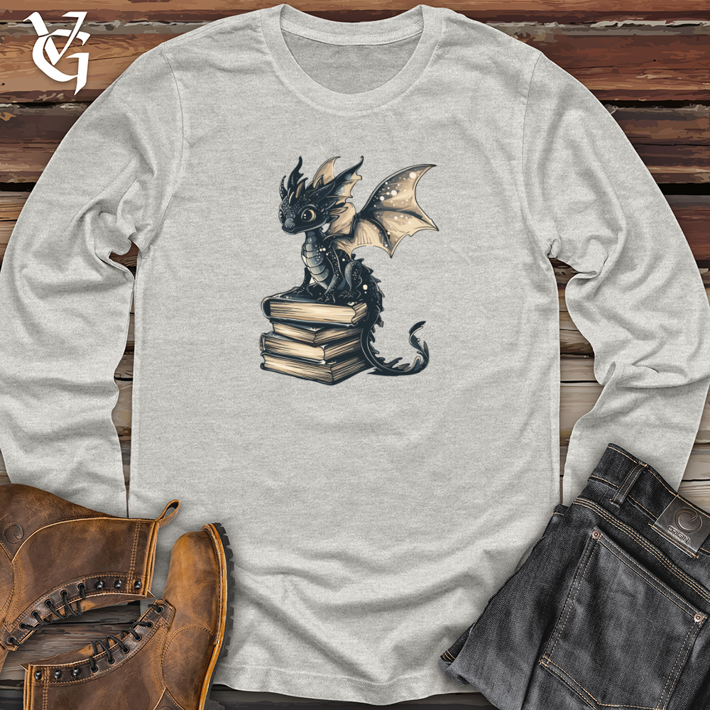 Viking Goods Dragon Scholar Tales Long Sleeve Ash / L