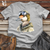 Viking Goods Funny Goose Aviator Hat Cotton Tee Navy / L