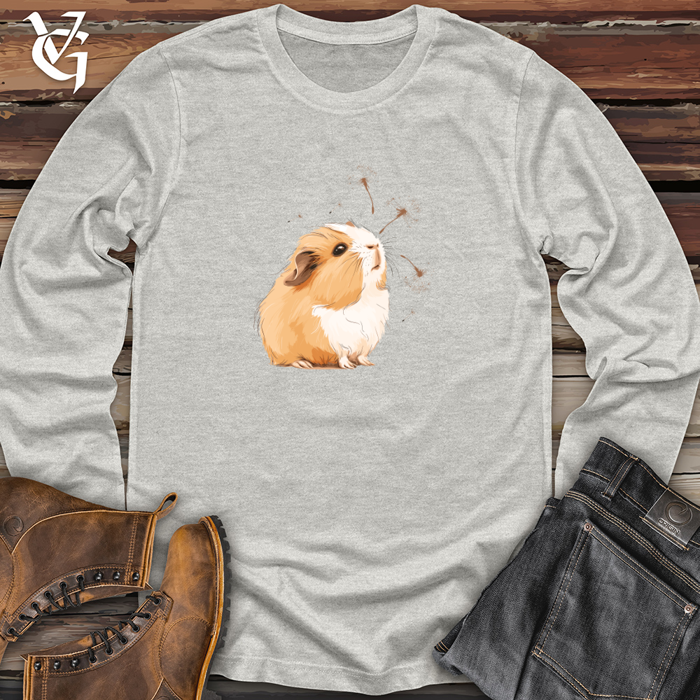 Viking Goods Guinea Pig Whimsy Long Sleeve Ash / L