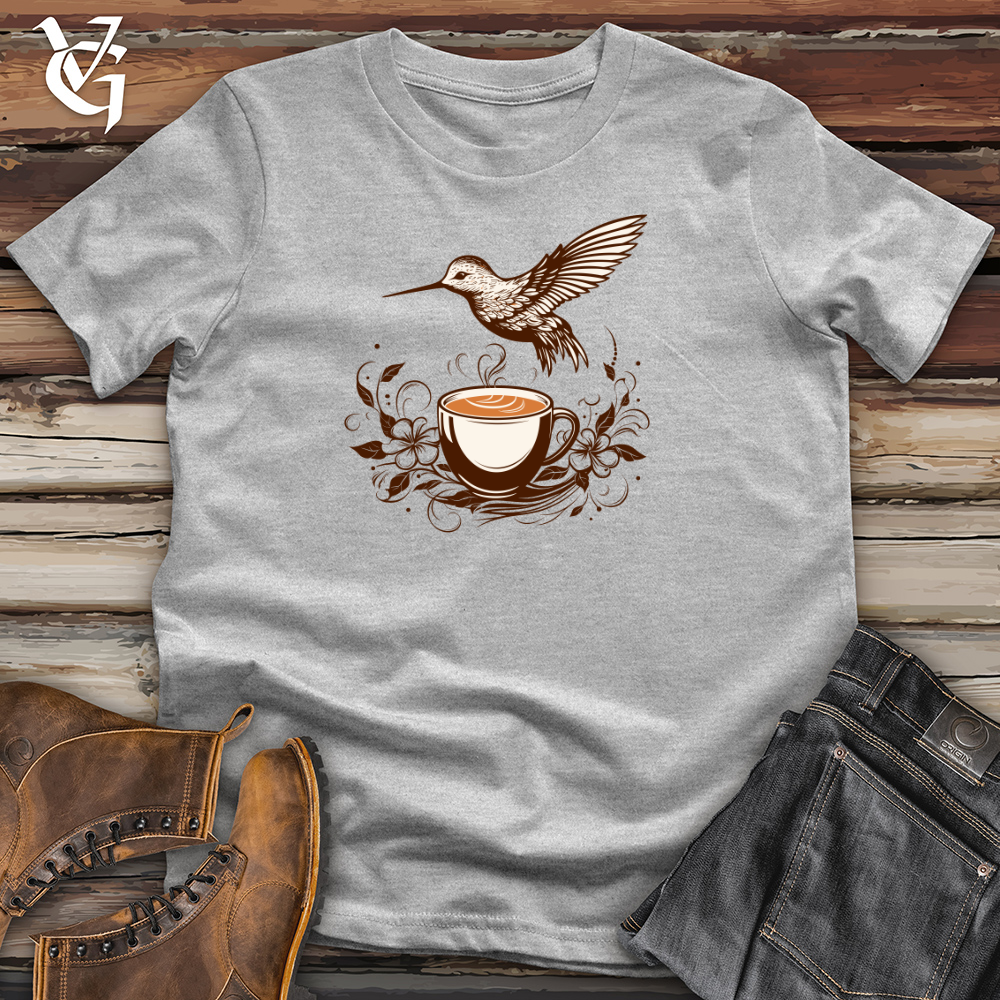 Viking Goods Hummingbird Coffee Crisp Cotton Tee Ash / L