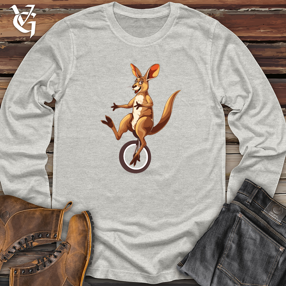 Viking Goods Kangaroo Unicycle Joy Long Sleeve Ash / L