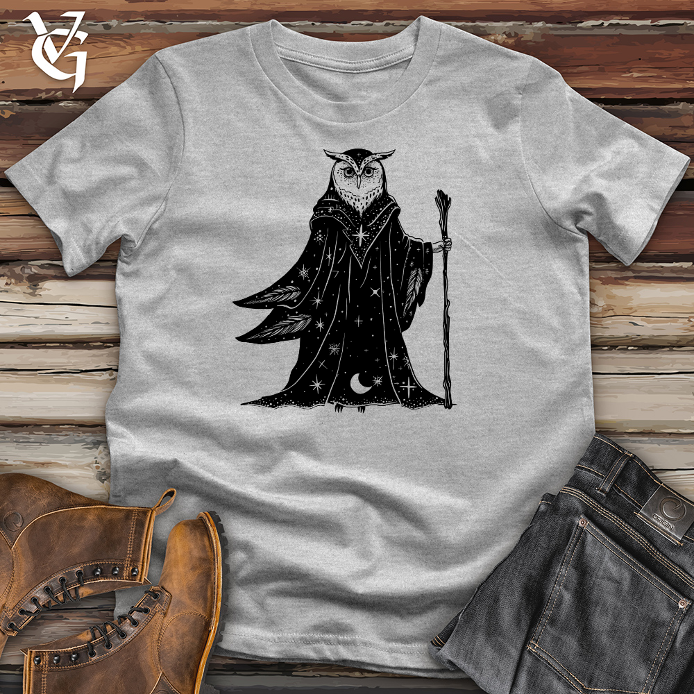 Viking Goods Mystical Owl Mage Cotton Tee Ash / L