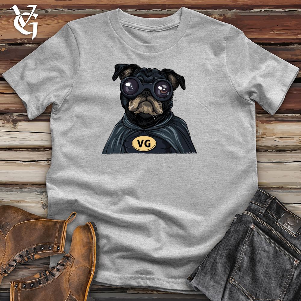 Viking Goods Pug VG Superhero Cotton Tee Ash / L