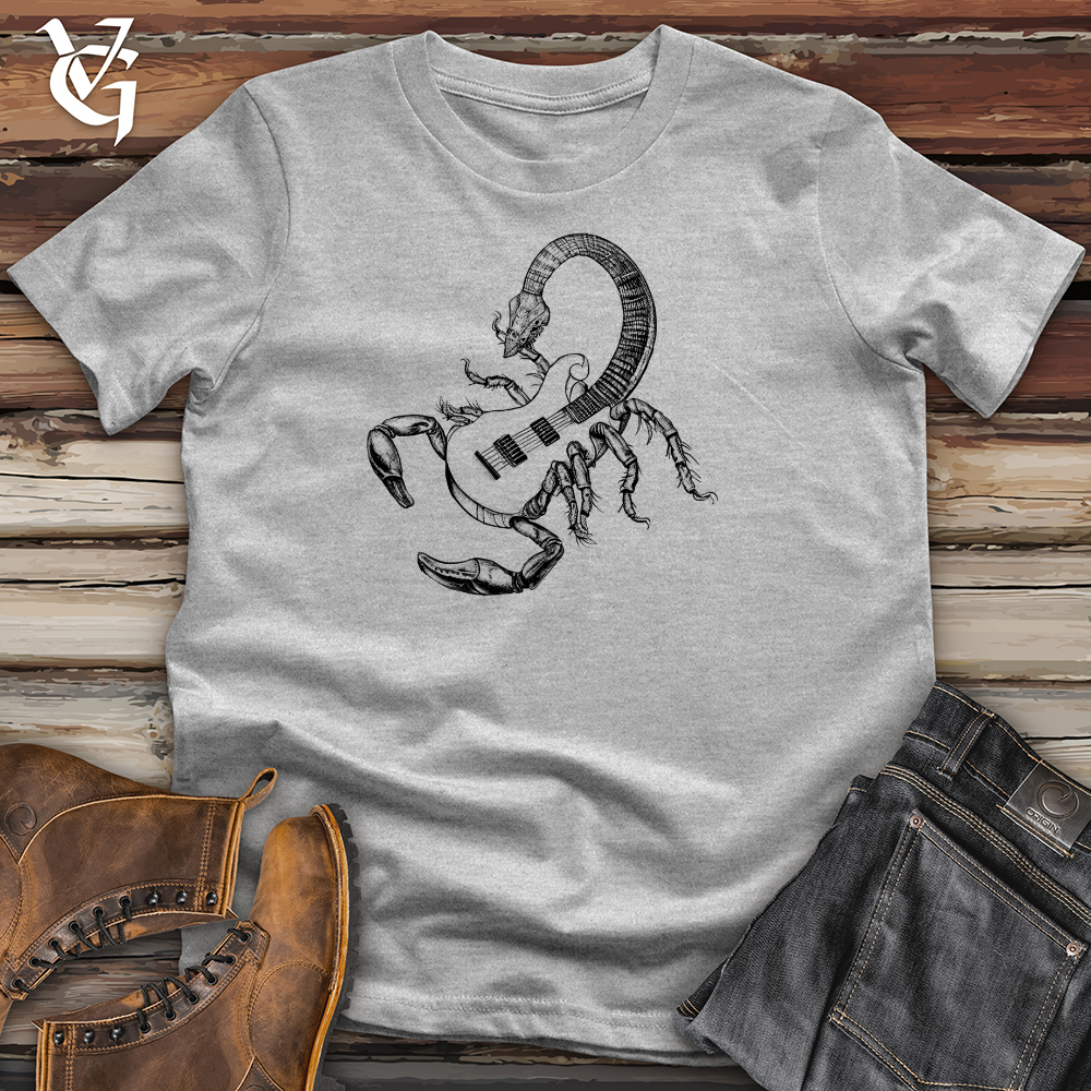 Viking Goods Scorpio Guitar Cotton Tee Ash / L