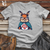 Viking Goods Squirrel Superhero Pose Cotton Tee Ash / L