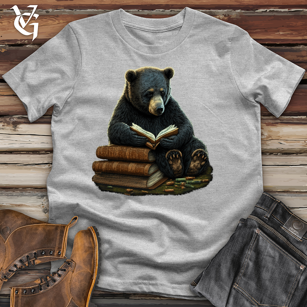 Viking Goods Studious Bear Cotton Tee Ash / L