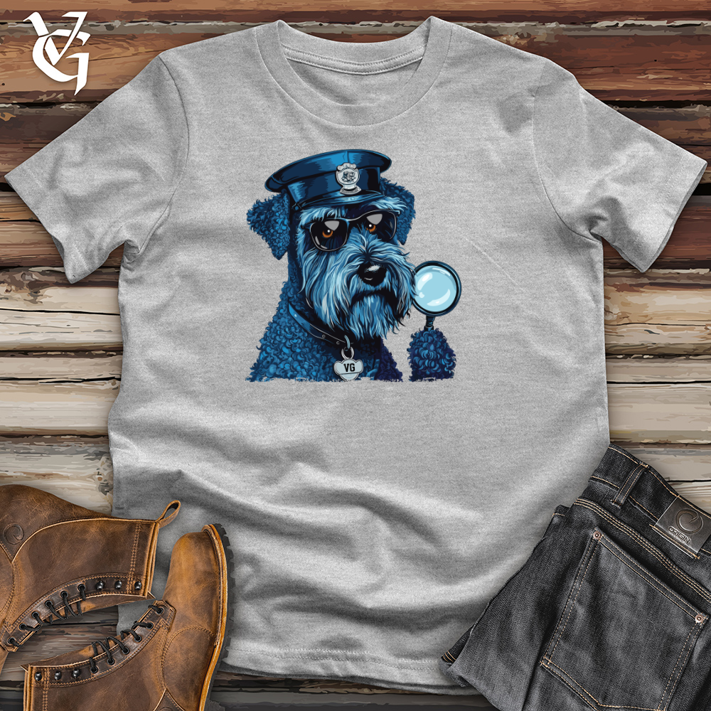 Viking Goods Terrier Police Detective Cotton Tee Ash / L