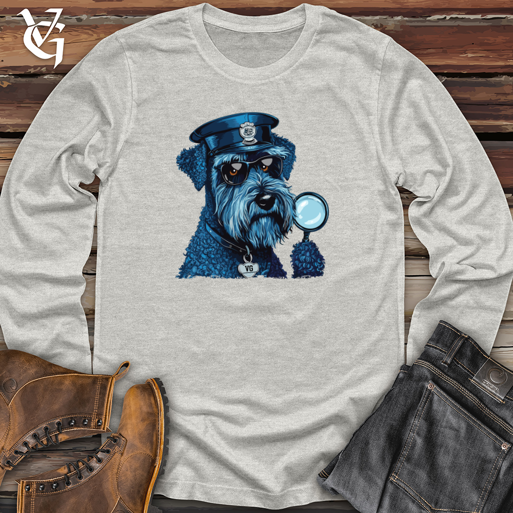 Viking Goods Terrier Police Detective Long Sleeve Natural / L